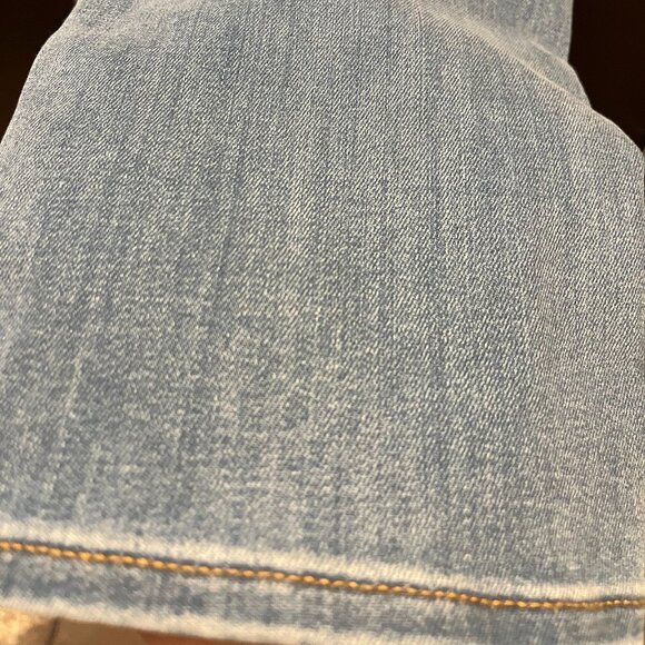 Banana Republic Mens "The Traveler Luxe" Slim Fit Lt Blue Jeans: 30" x 32" - Picture 6 of 7